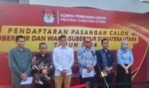 KPU Provinsi Sumut: Berkas Pendaftaran Bobby Nasution-Surya Sebagai Bakal Calon Gubernur dan Wakil Gubernur Sudah Lengkap