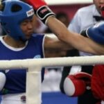 Kickboxing Kelas 48 Kg Putri, Atlet NTB Ainun Azizah Mengalahkan Sulut