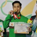 Pewushu Sumut Harris Horatius Meraih Emas Pada PON XXI