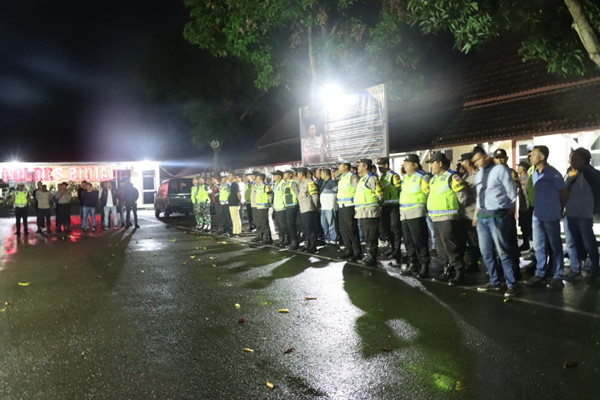 Antisipasi Kamtibmas Polres Binjai dalam Tingkatkan Patroli Blue Light di Lokasi Titik Rawan