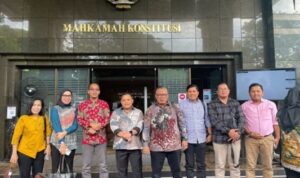 Bawaslu Sumut Mendampingi Bawaslu Mandailing Natal Mengikuti Sidang Pemeriksaaan di Mahkamah Konstitusi
