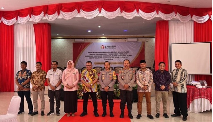Bawaslu Sumut Menggelar Rapat Bersama Pelaksanaan Pengawasan Pemilihan Gubernur, Bupati, Beserta Walikota