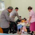 Dukungan Polda Sumut Kapolda Beserta Bhayangkari Jenguk NN, Bocah Korban Penganiayaan