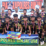 Sukses, Piala Kapolres Binjai U14 Tahun 2025