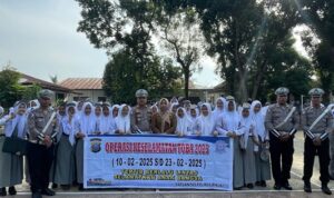 Kasat Lantas Polres Binjai Datangi SMA Negeri 2 Binjai