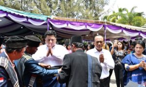 Bupati dan Wabup Samosir Menggelar Open House dan Syukuran Pelantikan Bupati dan Wabup Samosir Periode 2025-2030