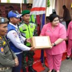 Kodim 0204DS Bersama Forkopimda Deli Serdang Meninjau Pos Pam Idul Fitri 1446 H