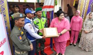 Kodim 0204DS Bersama Forkopimda Deli Serdang Meninjau Pos Pam Idul Fitri 1446 H