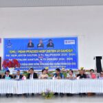 Pisah Sambut Praeses Distrik VII Samosir, Bupati Samosir Memuji Ide Kreatif Pdt. Rein Justin Gultom