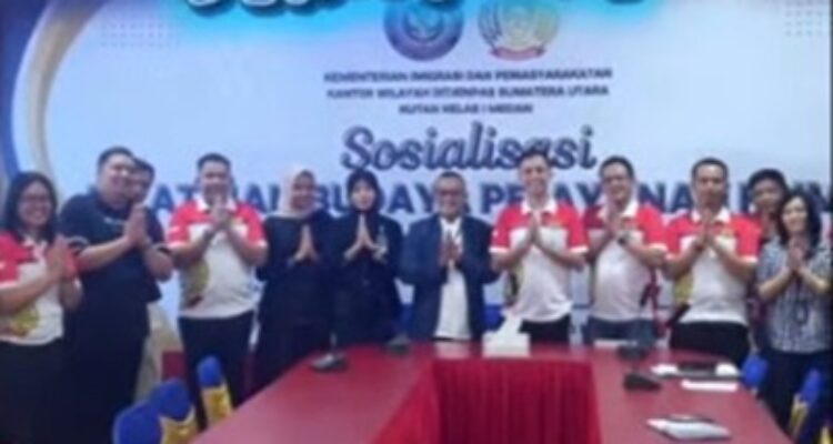 Rutan Medan Menggandeng Bank BRI untuk Sosialisasi dalam Meningkatkan Budaya Pelayanan Prima