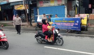 Sat Binmas Polres Langkat Sosialisasikan Ops Keselamatan kepada Supir Angkutan Umum dan Betor
