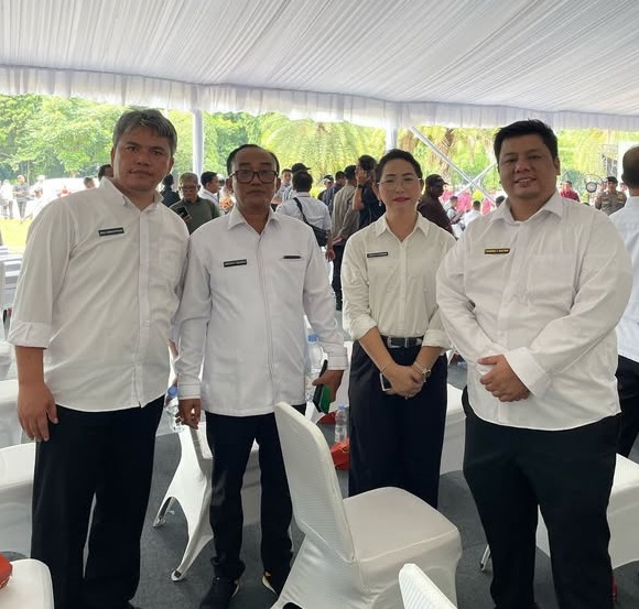 Bupati dan Wabup Terpilih Kabupaten Samosir Ikuti Gladi Bersih Pelantikan Kepala Daerah se-Indonesia