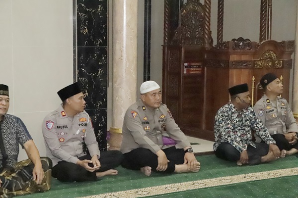 H-11 Jelang Idul Fitri, Polres Sergai Safari Subuh di Masjid Al-Hidayah