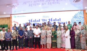 Pererat Kerja Sama Daerah, Bupati Samosir Kunjungi Open House Gubsu