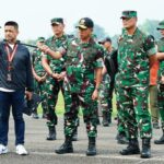 Jelang Upacara Tradisi Kehormatan Militer, Panglima TNI Mengecek Kesiapan di Batujajar