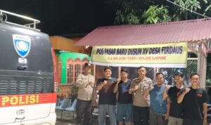 Polres Sergai Laksanakan Kegiatan Sambang dan Pengecekan Terhadap Pos Kamling