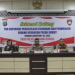 Polres Sergai Terima Kunjungan Tim Supervisi Keuangan dari Bidkeu Poldasu dalam Rangka Pelaksanaan Supervisi Pengelolaan Keuangan dan Perwabkeu