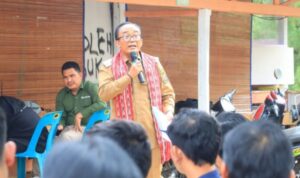 Wabup Samosir Bersama Kepala KPw BI Sibolga, Launching Galeri UMKM Bukit Holbung