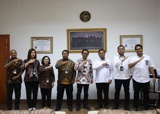 KPPU Kanwil I Melakukan Koordinasi Bersama BPK Sumut dalam Penguatan Sinergi antar Lembaga Pengawasan Negara