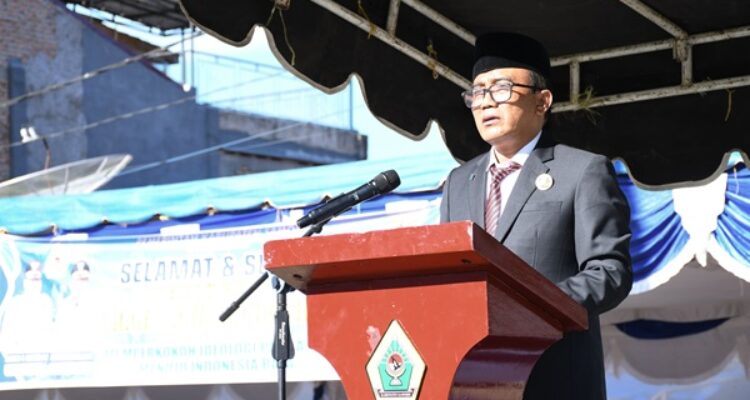 Wakil Bupati Samosir Menjadi Pemimpin Upacara dalam Memperingati Hari Lahir Pancasila