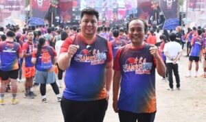 Bupati Samosir dan Kepala BI Sibolga Turut Berlari Bersama Ribuan Peserta dalam Samosir Run 5K