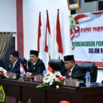Peringati HUT Kemerdekaan ke-80, Bupati Samosir dan DPRD Samosir Ikuti Siaran Pidato Kenegaraan Presiden RI 2025