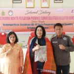 DWP Provinsi Sumut Serahkan Bantuan Guna Tekan Angka Stunting di Kabupaten Samosir