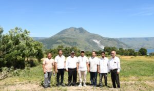 Mulai Digarap, Wabup Samosir Pantau Secara Langsung Pekerjaan Jalan Pangururan Bypass