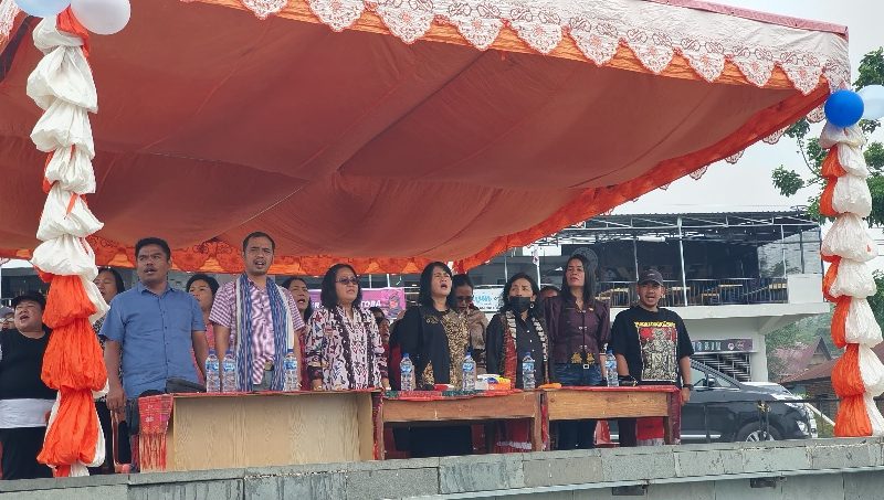 Lomba Senam dan Pidato Antar Pelajar Jadi Bagian dari Peringatan Hari Anak Nasional 2025 di Samosir