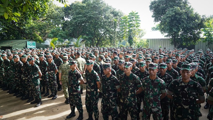 Wapang TNI Laksanakan Kunjungan ke Yonif TP 899/BSG dan Proyek Koperasi Merah Putih di Kodam Jaya