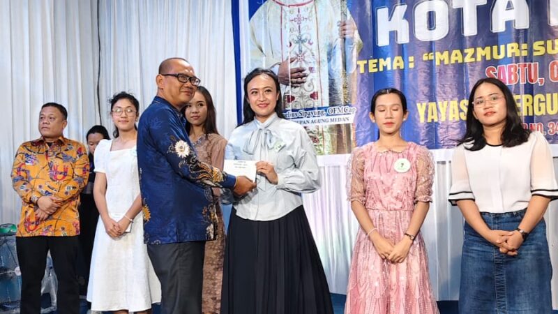 Beni Sinumba di Acara Final Lomba Pemazmur 2025, Pastor Curhat Terkait Pembelajaran Agama Katolik di Sekolah Negeri
