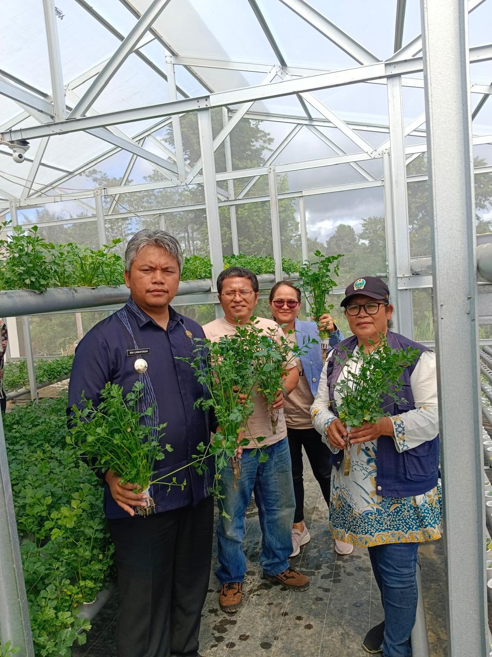 Wabup Sah Resmikan Green House IoT: Bukti Nyata Lompatan Teknologi Pertanian Taput