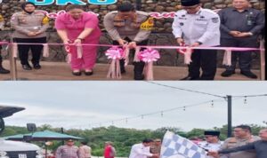 Kapolres OKU dan Forkopimda Resmikan Taman SSO Polres OKU