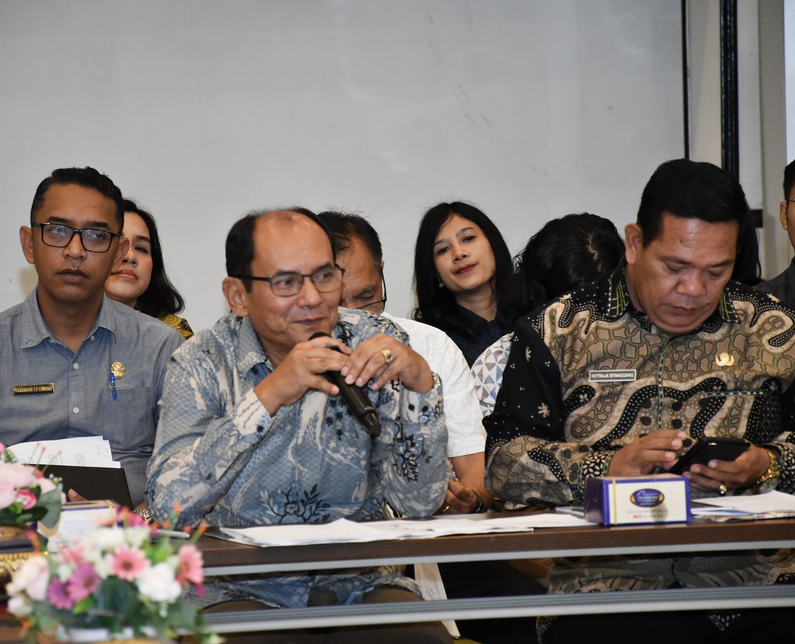 FGD dengan Perumda Tirtanadi, Pemkab Samosir Minta Peningkatan Kualitas dan Distribusi Air Bersih