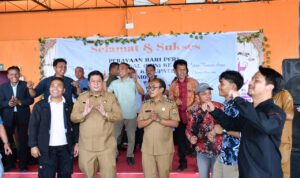 Perayaan Hari Pers Nasional di Samosir, Bupati dan Wabup Samosir Rajut Kebersamaan
