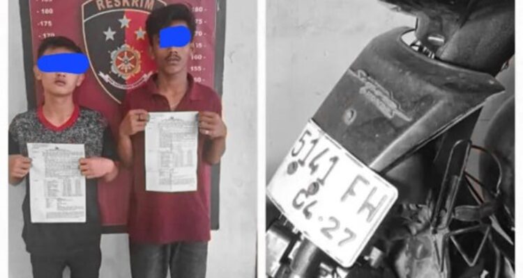 Dua Pencuri Sepeda Motor Diringkus Tim Reskrim Polsek Tanjung Morawa