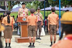 Bupati Humbahas Tutup Jambore I Pramuka di Sipinsur