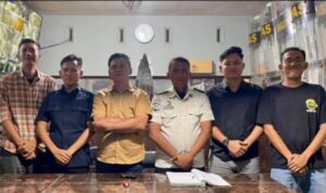 Ka. KPLP Lapas Binjai Didampingi oleh Staf KPLP Lakukan Kontrol di Pos Utama