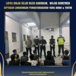Lapas Binjai Perkuat Keamanan Lewat Kegiatan Razia Gabungan
