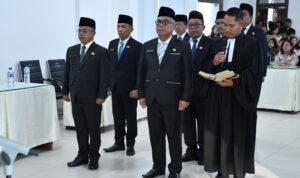 Wabup Samosir Lantik 9 Pejabat Tinggi Pratama, Tekankan Sinergi, Integritas, dan Prestasi