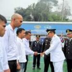 HUT Ke-81 RI di Taput Bupati JTP Hutabarat Serahkan Remisi untuk 654 Warga Binaan, 23 Langsung Bebas