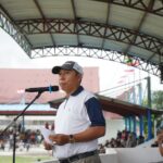 Meriahkan Hari Jadi Ke-81 Tahun Taput, Bupati JTP Hutabarat Resmi Membuka Turnamen Sepak Bola Bupati Cup 2026