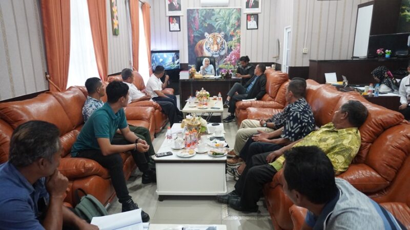 LSM BITRA Indonesia Temui DPRD Langkat, Usulkan Pembangunan Irigasi di Secanggang
